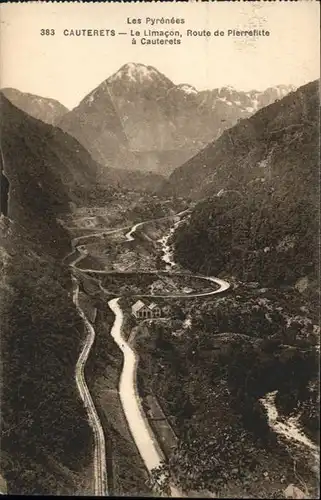 Cauterets Route de Pierrefitte *