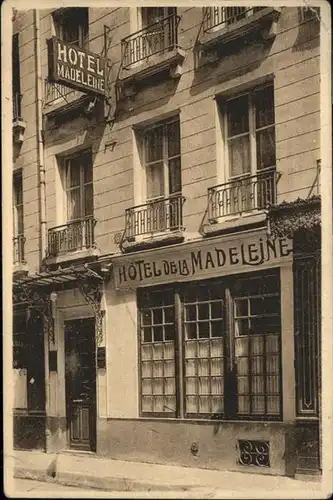 Paris Hotel de la Madeleine x