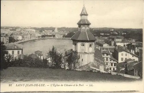Saint-Jean-de-Luz Eglise Ciboure et la Port *