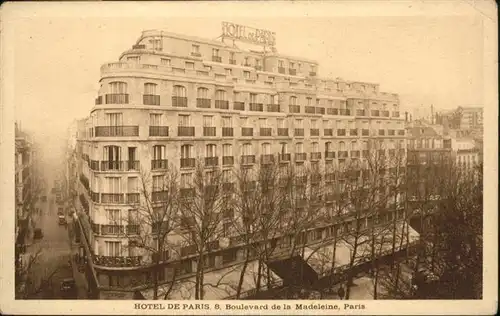 Paris Hotel de Paris *