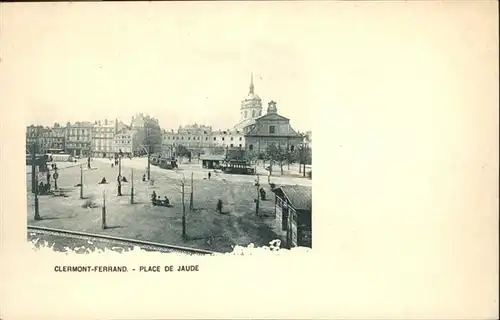 Clermont-Ferrand Place de Jaude Strassenbahn *