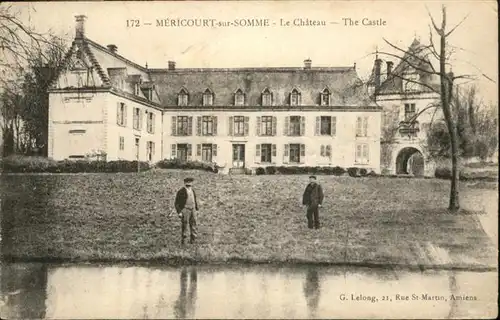 Mericourt-sur-Somme Chateau Castle *