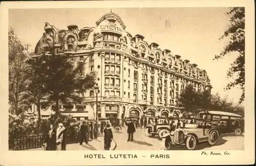 Paris Hotel Lutetia *