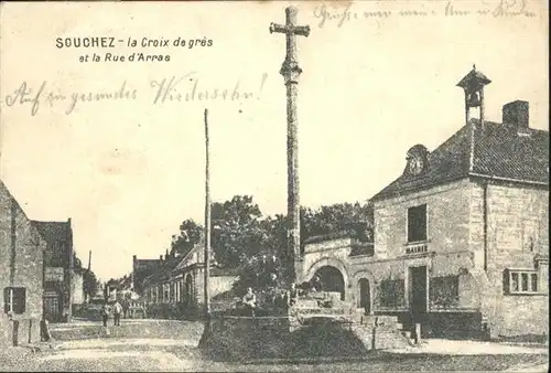 Souchez Croix de gres Rue Arras x