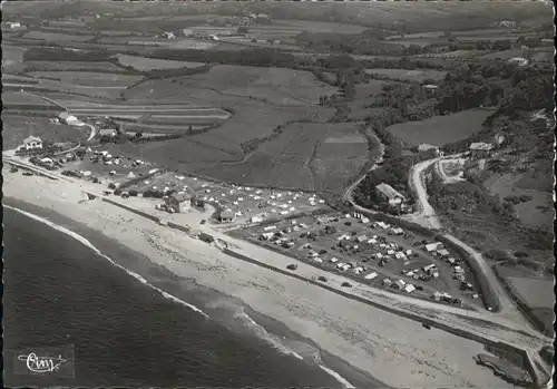 Saint-Jean-de-Luz Fliegeraufnahme Camping Erromardie *