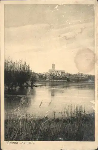 Peronne Somme Peronner Kriegskarten Nr. 5 / Peronne /Arrond. de Peronne