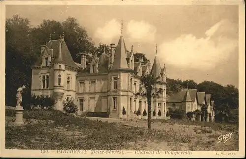 Parthenay Chateau de Pomperrain