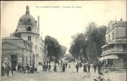 Saint-Cloud Hauts-de-Seine Avenue du Palais