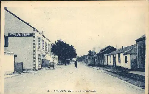 Fromentine la Grande- Rue