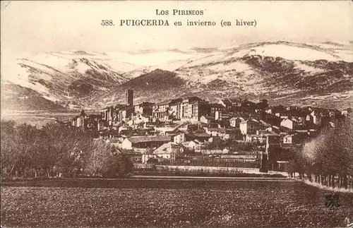 wb20688 Bourg-Madame Puigcerda
Pyrenees Kategorie. Bourg-Madame Alte Ansichtskarten