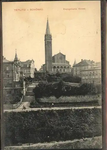 Teplitz-Schoenau Kirche  / Teplice /