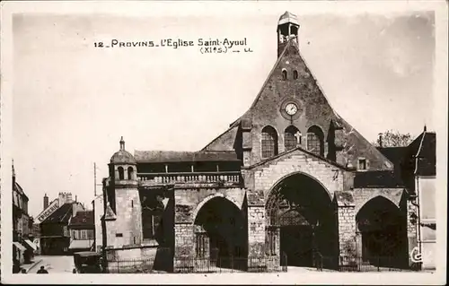 Provins Eglise Saint-Ayoul / Provins /Arrond. de Provins