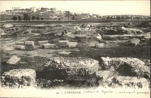 Carthage Karthago Colline de Byrsa / Tunis /