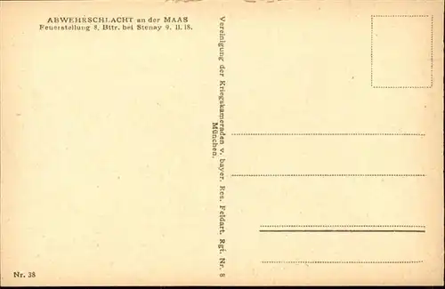 Stenay Abwehrschlacht an der Maas / Stenay /Arrond. de Verdun