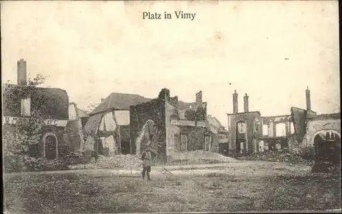 Vimy Platz in Vimy / Vimy /Arrond. d Arras