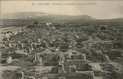 Carthage Karthago Ruines Basilique Damous El Karita / Tunis /