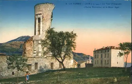 La Turbie Ruine Romaine Mont Agel / La Turbie /Arrond. de Nice