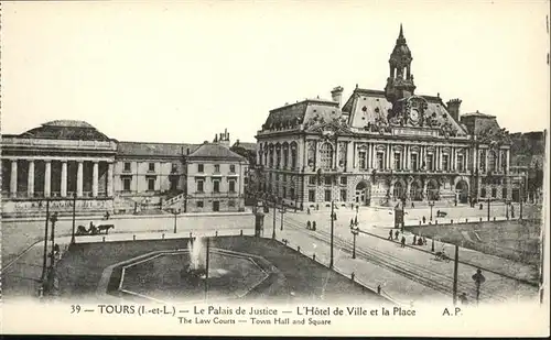 Tours Indre-et-Loire Palais de Justice / Tours /Arrond. de Tours