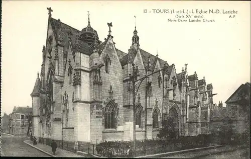 Tours Indre-et-Loire L'Eglise Notre Dame Lariche / Tours /Arrond. de Tours