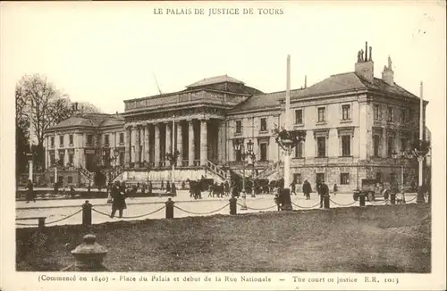 Tours Indre-et-Loire Le Palais de Justice / Tours /Arrond. de Tours