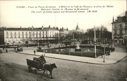 Tours Indre-et-Loire Place du Palais de Justice / Tours /Arrond. de Tours