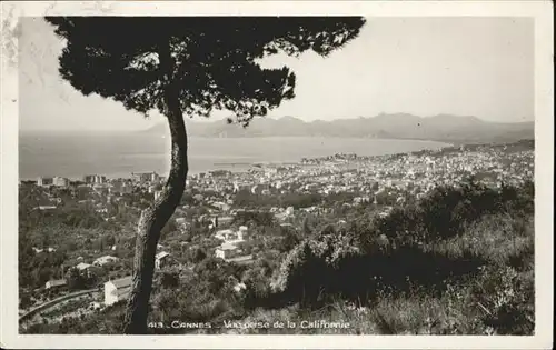 Cannes Alpes-Maritimes Vue prise de la Californie / Cannes /Arrond. de Grasse