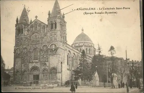 Angouleme La Cathedrale Saint Pierre / Angouleme /Arrond. d Angouleme