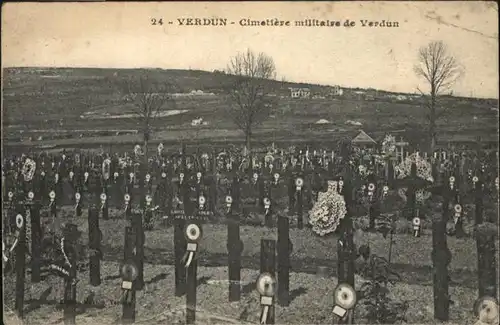 Verdun Meuse Cimitiere militaire de Verdun / Verdun /Arrond. de Verdun