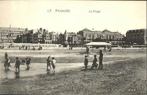 Trouville-sur-Mer La Plage / Trouville-sur-Mer /Arrond. de Lisieux