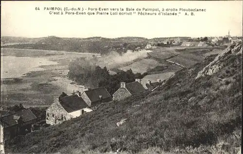 Paimpol Pors Even vers la Bale de Paimpol / Paimpol /Arrond. de Saint-Brieuc