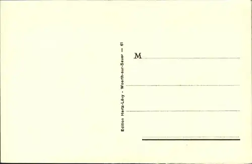 Woerth Elsass Carte des Monuments / Woerth /Arrond. de Wissembourg