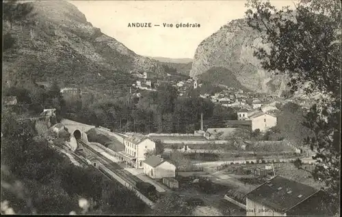 Anduze Vue generale / Anduze /Arrond. d Ales