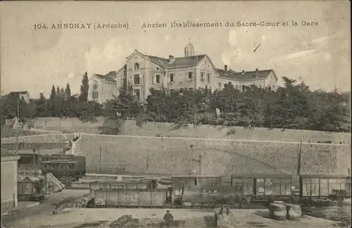 Annonay Ancien Etablissiment su Sacre-Coeur La Gare / Annonay /Arrond. de Tournon