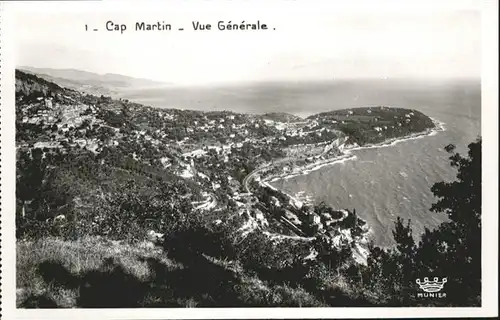 Cap Martin  / Roquebrune-Cap-Martin /Arrond. de Nice