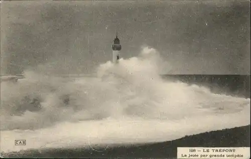 Le Treport Grande Tempete / Le Treport /Arrond. de Dieppe