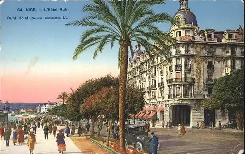 Nice Alpes Maritimes Hotel Ruhl / Nice /Arrond. de Nice