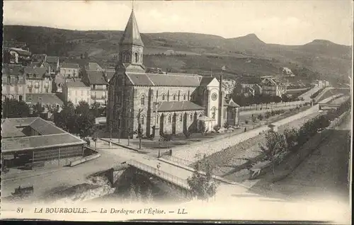 La Bourboule la Dordogne Eglise / La Bourboule /Arrond. de Clermont-Ferrand