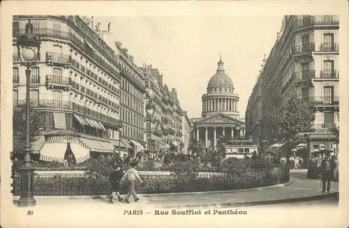 Paris Rue Soufflot Pantheon / Paris /Arrond. de Paris