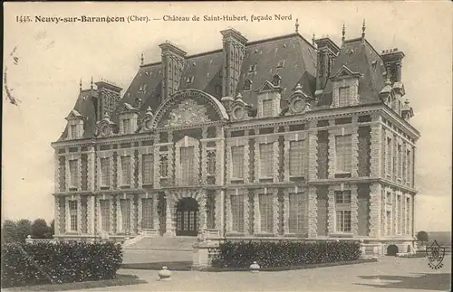 Neuvy-sur-Barangeon Chateau de Saint-Hubert / Neuvy-sur-Barangeon /Arrond. de Vierzon