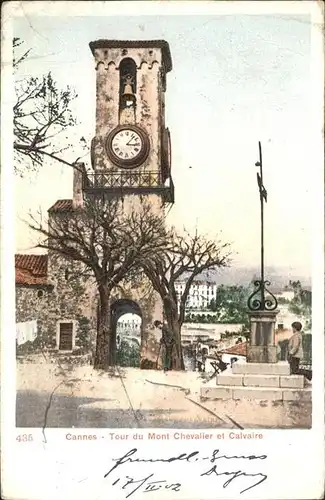 Cannes Alpes-Maritimes Tour du Mont Chevalier Calvaire / Cannes /Arrond. de Grasse