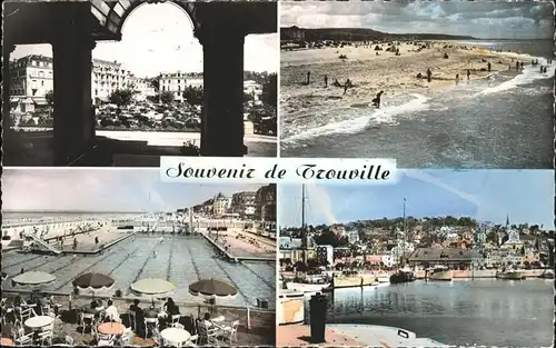 Trouville-sur-Mer Casino Plage Piscine  / Trouville-sur-Mer /Arrond. de Lisieux