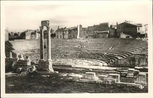 Arles Bouches-du-Rhone Ruines du Theatre Antique / Arles /Arrond. d Arles