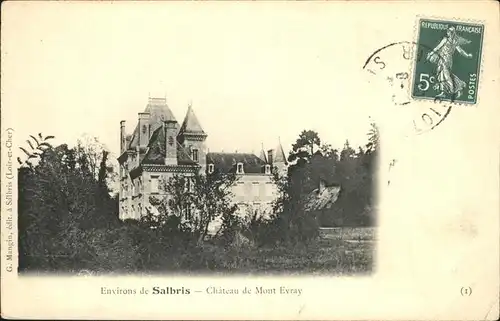 Salbris Chateau de Mont Evray / Salbris /Arrond. de Romorantin-Lanthenay