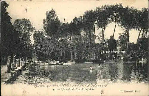 Enghien-les-Bains Lac d'Enghien / Enghien-les-Bains /Arrond. de Sarcelles