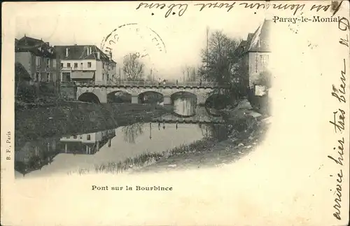 Paray-le-Monial Pont sur la Bourbince / Paray-le-Monial /Arrond. de Charolles