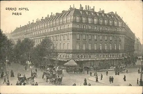 Paris Grand Hotel / Paris /Arrond. de Paris