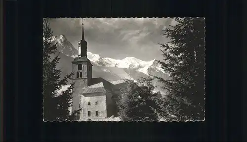 Chamonix Eglise Saint-Michel / Chamonix-Mont-Blanc /Arrond. de Bonneville