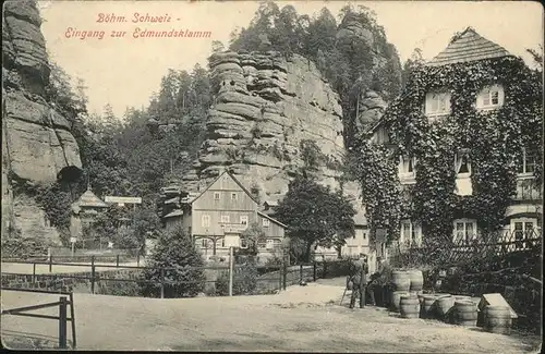 Hrensko Edmundsklamm
Kamnitzklamm
Boehm. Schweiz / Herrnskretschen /