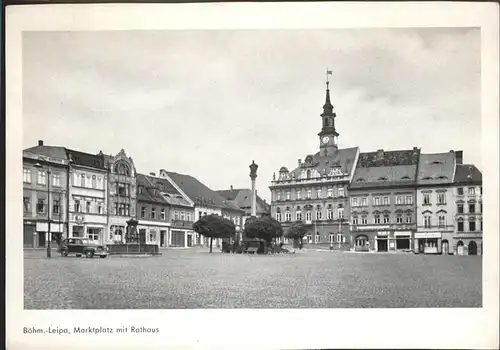 Leipa Boehmen Jahrweiser Schoenes Sudetenland
Marktplatz / Ceska Lipa /