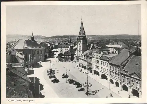 Komotau Marktplatz / Chomutov /